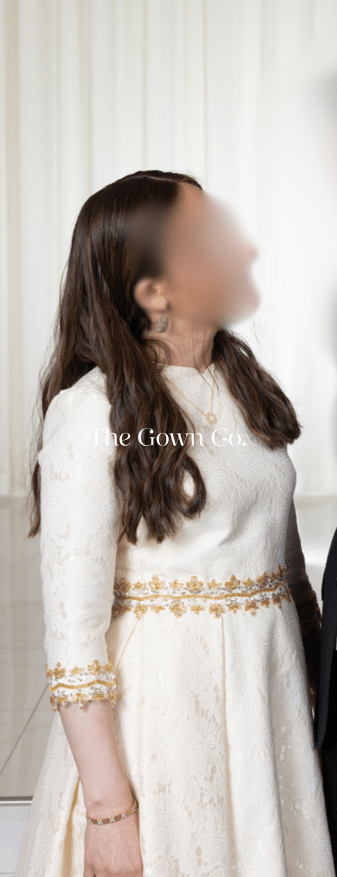 Magnificent Custom Ivory Gown - The Gown Co.