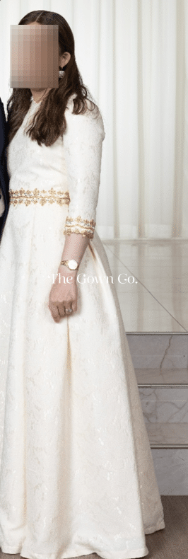 Magnificent Custom Ivory Gown - The Gown Co.