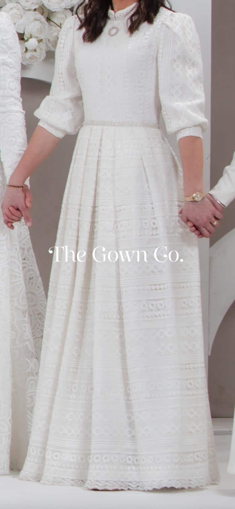 Beautiful Ivory Lace Gown